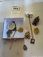 Group view of all jewelry pieces