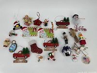 All 24 ornaments laid out for overview