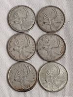 All six Canadian quarters