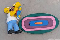 Figure and base side by side