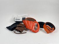 All seven belts grouped