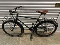 Full left side view of Everyday Annex bicycle showing overall condition, racks, fenders and drivetrain