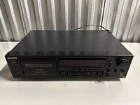 Front view of Sony TC-K679ES cassette deck