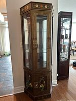 Full view of cabinet front and side