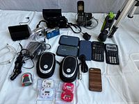 Group shot of all electronics laid out