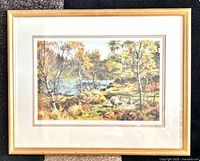 full view of framed print