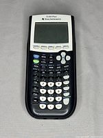 Front view of TI-84 Plus calculator showing screen and keypad