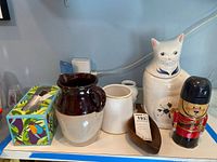 Group shot of all items on shelf