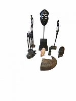 Group shot showing all eight items together