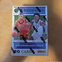 Front of sealed 2022 Panini Chronicles Draft Picks Basketball blaster box