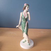 Front view of Royal Doulton Julia figurine on base