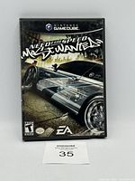 Front view of GameCube Need For Speed: Most Wanted case