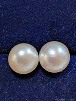 front view of both pearls