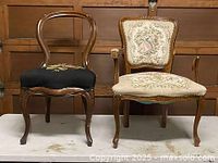 Both chairs front view