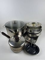 All cookware and bakeware grouped together