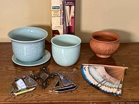 Group shot of all items on tabletop