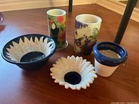 All five items displayed together