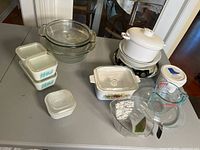 Overview of entire lot on table