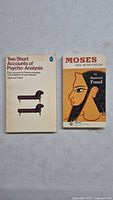 Front covers of both Sigmund Freud paperbacks