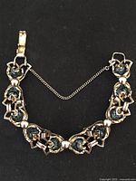 Full view of Bond Boyd sterling silver bracelet