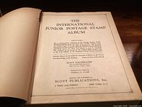 Title page identifying album name, publisher and designer