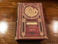 Front cover showing decorative cloth and title