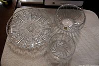 Overview of all three crystal pieces