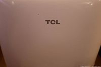 Front logo of TCL dehumidifier