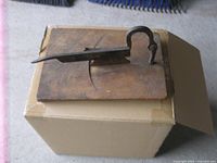 Full view of tobacco cutter on board