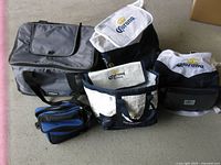 Group shot of all five cooler bags