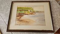 Full view of Selima Chandler framed landscape print