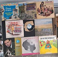 Ten albums including Moishe Oysher Chanukah Party, Jerusalem of Gold, Geula Gill, Chassidic Song Festival, 45 single, Leonard Bernstein Mt. Scopus and others