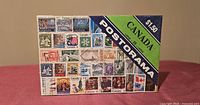 Front of sealed Postorama pack displaying assorted stamps and $1.50 price
