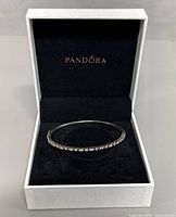 Bangle displayed in Pandora box
