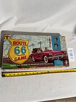 Box lid overall view with graphics and scale