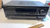 Front angled view of Technics SA-EX510 receiver