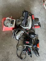 Group shot of all tools laid out on floor