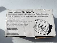 Box top showing product name, purpose, diagram