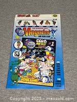 Front cover showing title, Blue Jays logo, issue #1, Back To School banner