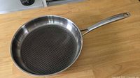 Full view of 12" Masterpan frying pan showing handle and cooking surface
