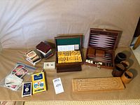 Overview of all game items on surface