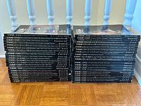 Full stack of 47 FMR magazines showing spines