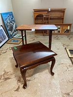 Two tables side by side showing overall design and height difference