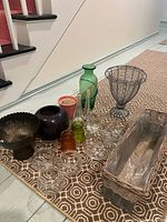 Group shot showing all items arranged on runner