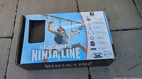 Front of Slackers Ninjaline box showing product image and specifications