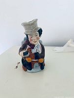 Front view of Burleigh Ware Sam Weller Toby Jug