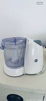 Front view of GE mini food chopper