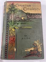 Front cover showing title, author, decorative binding