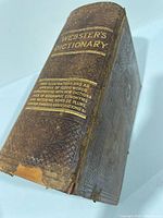 Spine showing title, gilt text and condition