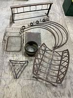 all metal items laid out together